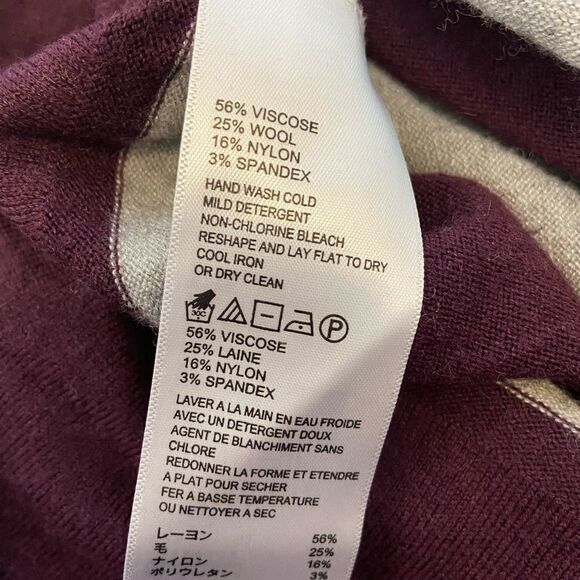 TOMMY BAHAMA Wool Blend Knit Striped Sweater Dress - Picture 4 of 8